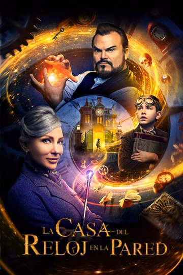 Póster de La casa del reloj en la pared