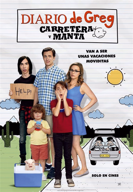 Póster de la película Diario de Greg: Carretera y manta