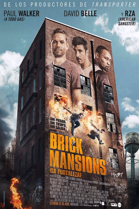 Póster de la película Brick Mansions (La fortaleza)