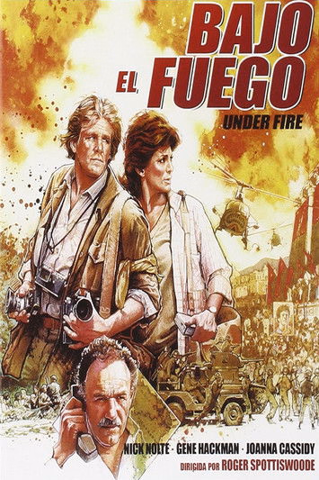 Póster de la película Bajo el fuego
