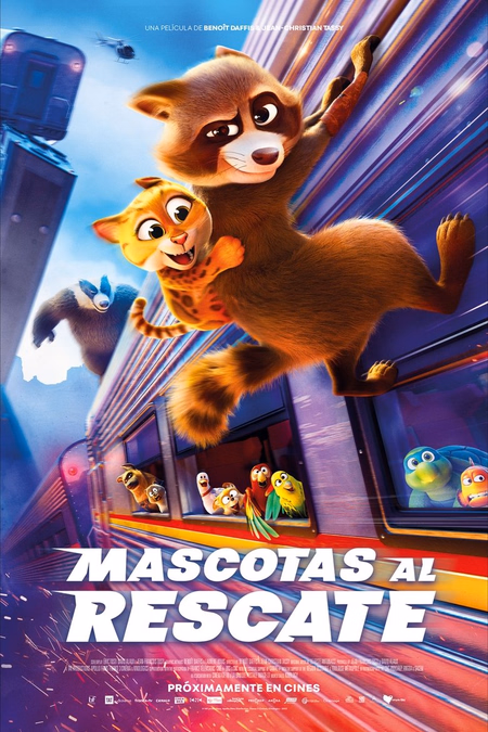 Póster de la película Pets on a Train