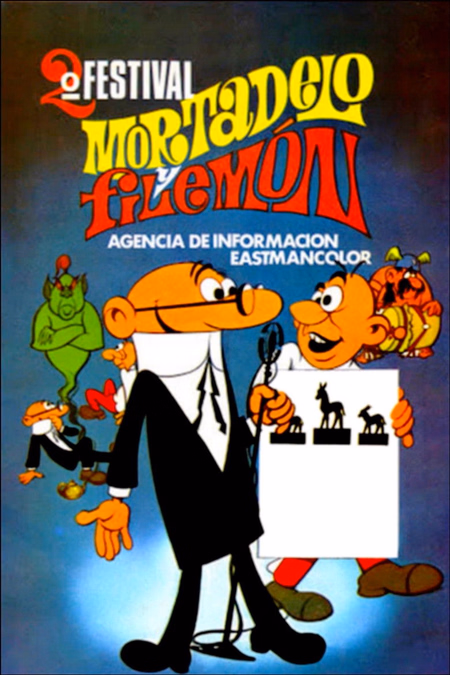 Póster de la película Segundo festival de Mortadelo y Filemón