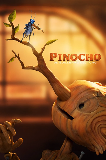 Póster de la película Pinocho de Guillermo del Toro