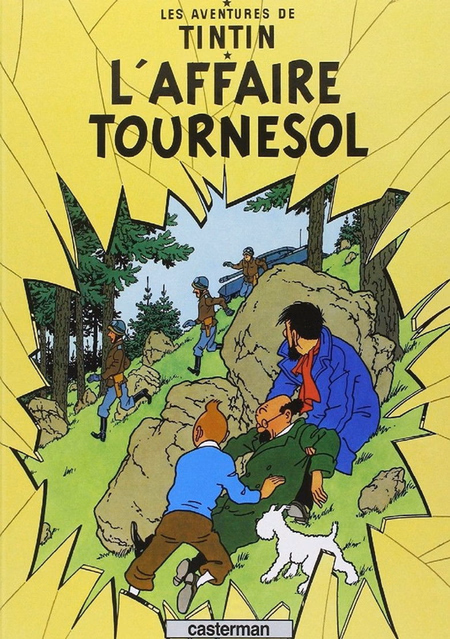 Póster de la película Tintín y el asunto Tornasol