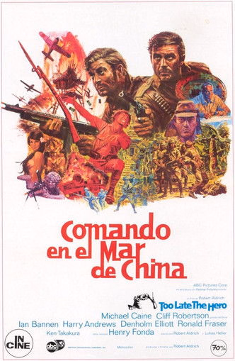Póster de la película Comando en el mar de China