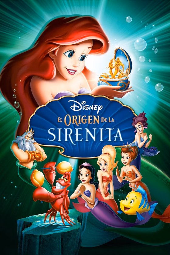 Póster de La sirenita 3: El origen de la sirenita