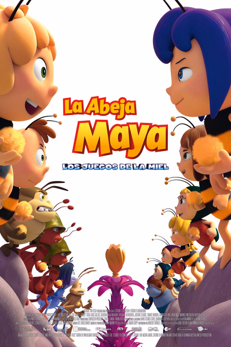 Póster de la película La abeja Maya: Los juegos de la miel
