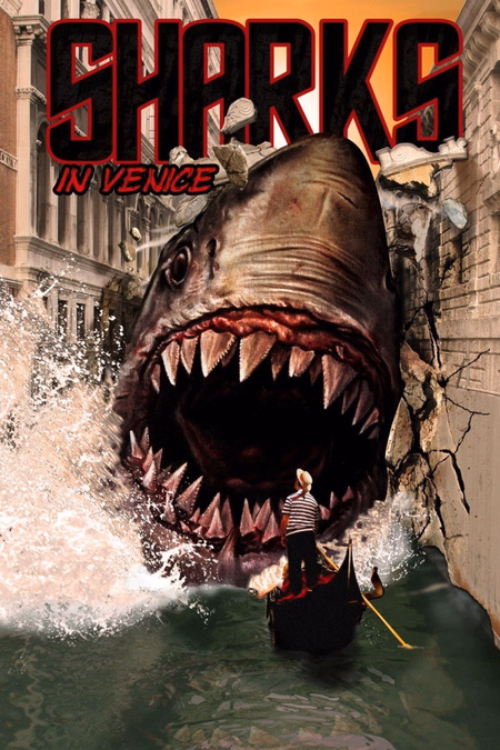 Póster de la película Tiburones en Venecia