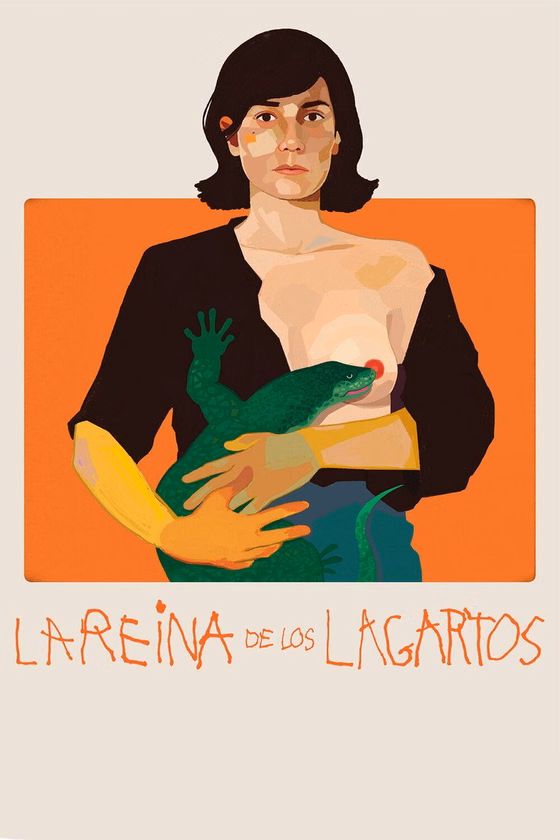 Póster de La reina de los lagartos