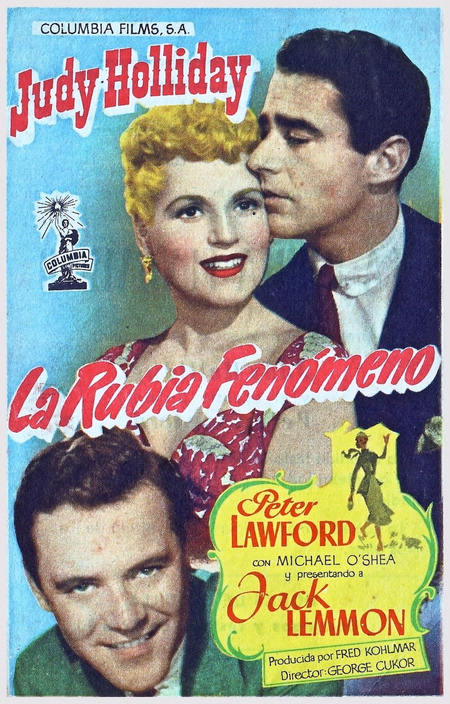 Póster de la película La rubia fenómeno