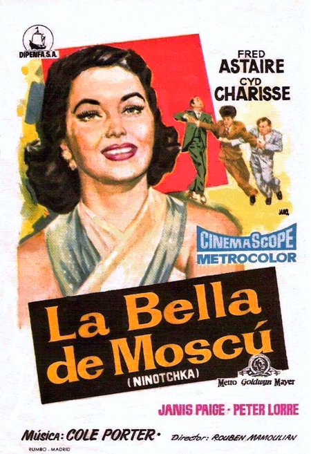 Póster de la película La bella de Moscú