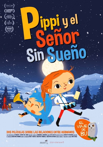 Póster de Pippi y el señor sin sueño