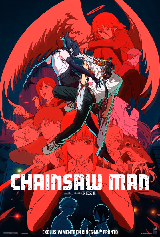 Póster de Chainsaw Man - La película: El arco de Reze