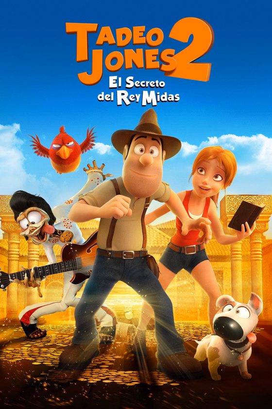Póster de Tadeo Jones 2: El secreto del rey Midas