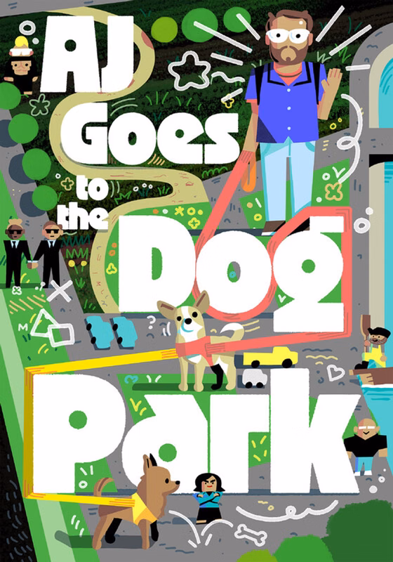 Póster de AJ Goes to the Dog Park