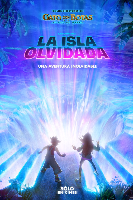 Póster de La isla olvidada