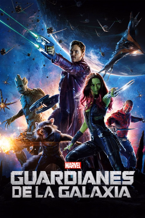 Póster de Guardianes de la galaxia