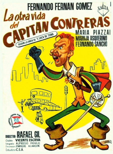Póster de la película La otra vida del capitán Contreras