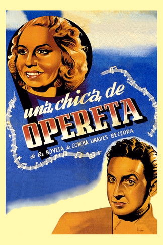 Póster de la película Una chica de opereta