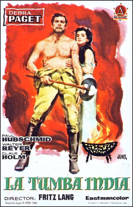 Póster de la película La tumba india