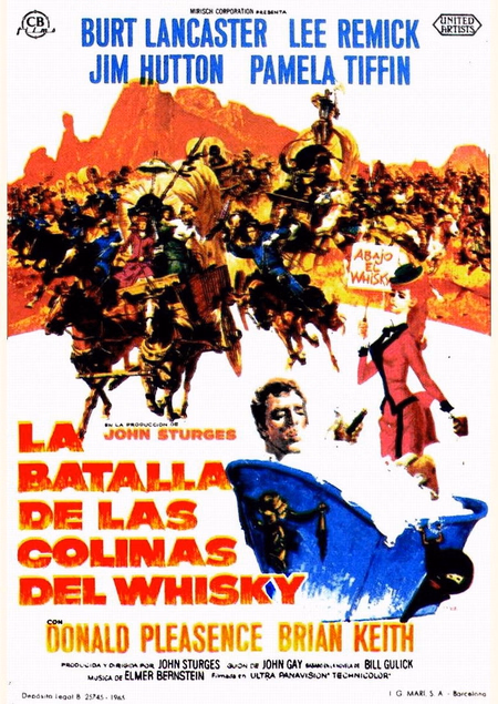 Póster de la película La batalla de las colinas del whisky