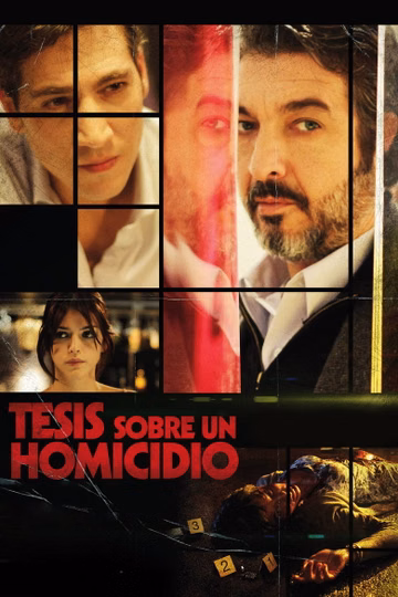 Póster de Tesis sobre un homicidio