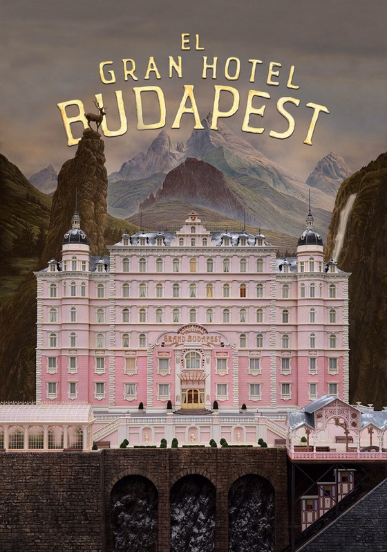 Póster de El gran hotel Budapest