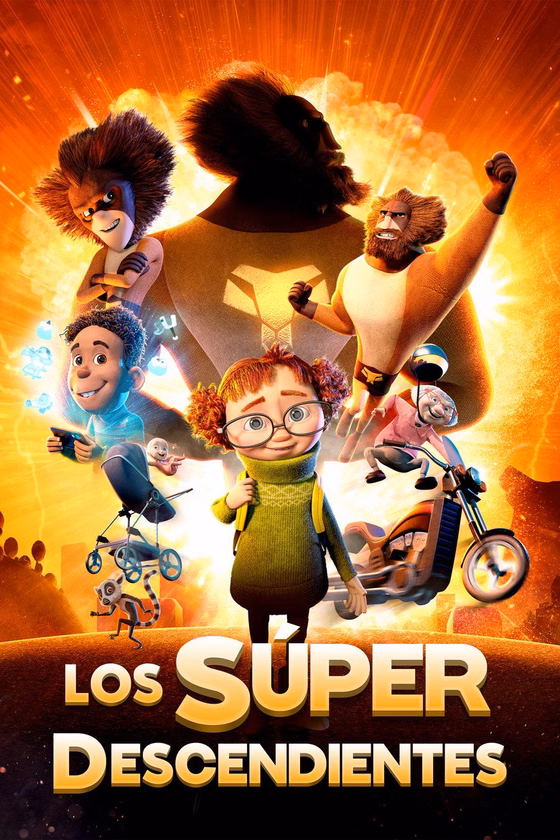Póster de Una familia de superhéroes