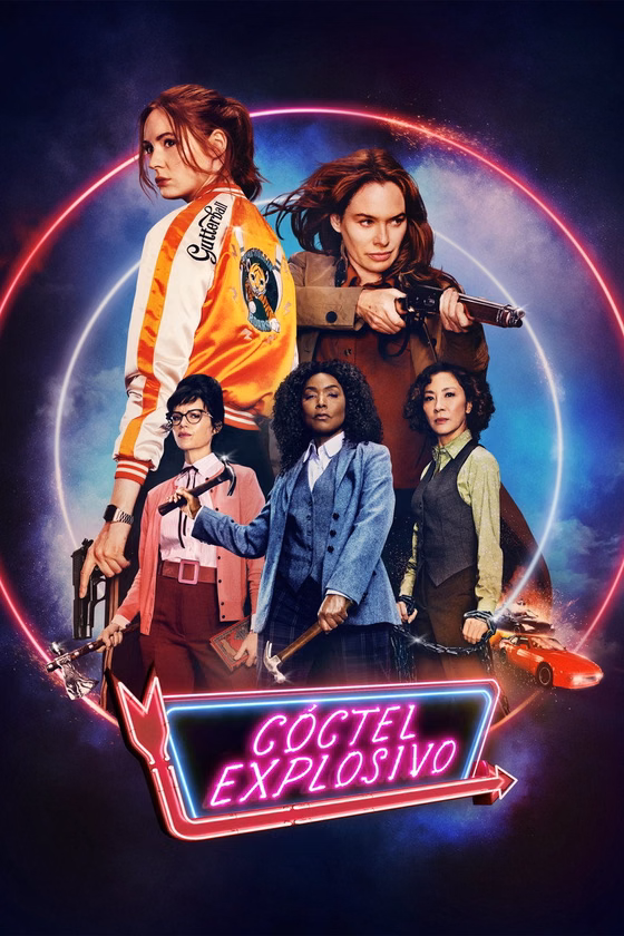 Póster de Gunpowder Milkshake (Cóctel explosivo)
