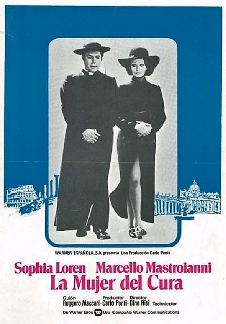 Póster de la película La mujer del cura