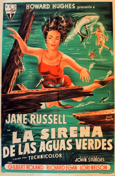 Póster de la película La sirena de las aguas verdes
