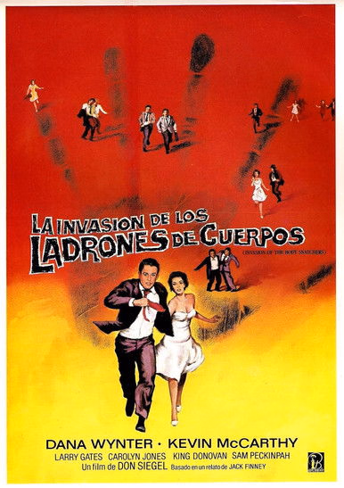 Póster de la película La invasión de los ladrones de cuerpos