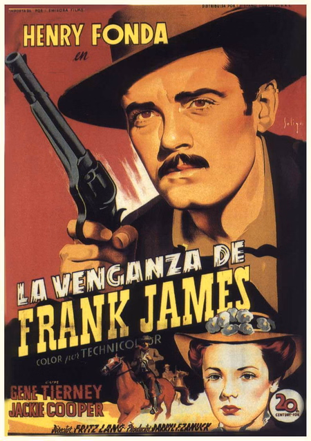 Póster de la película La venganza de Frank James