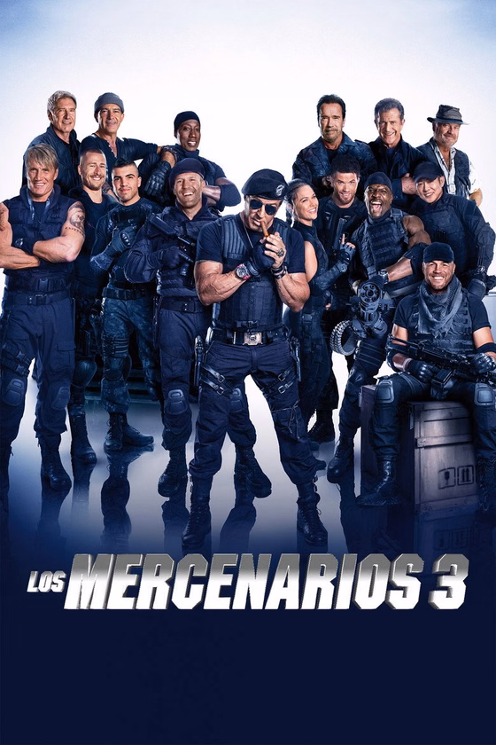 Póster de Los mercenarios 3