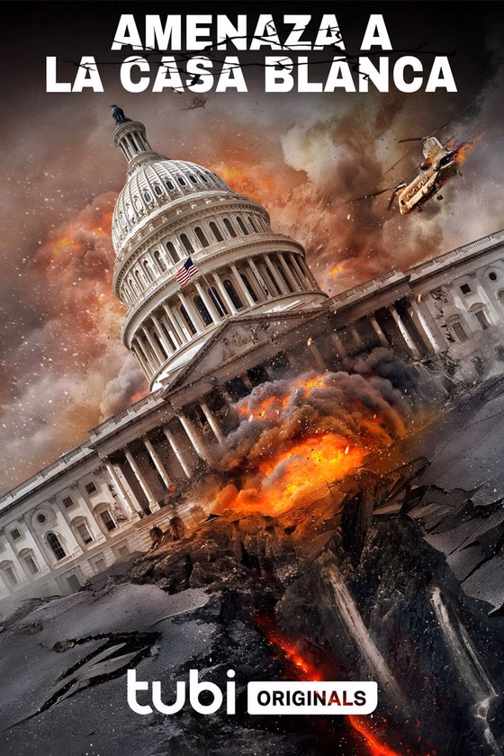 Póster de Amenaza a la Casa Blanca