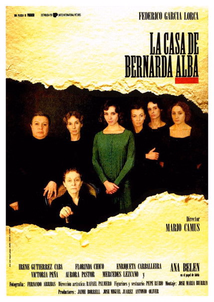 Póster de la película La casa de Bernarda Alba