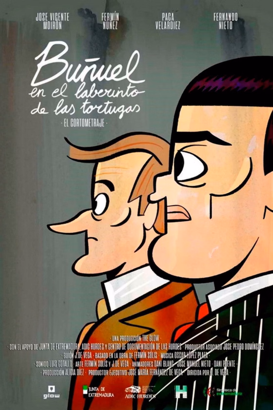 Póster de Buñuel en el laberinto de las tortugas