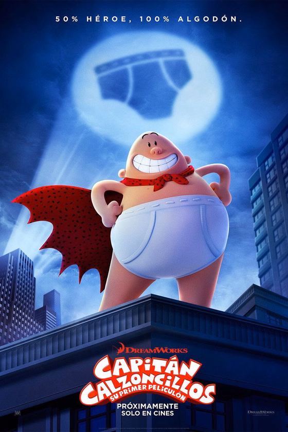 Póster de Capitán Calzoncillos: Su Primer Peliculón