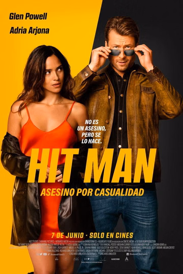 Póster de Hit Man. Asesino por casualidad