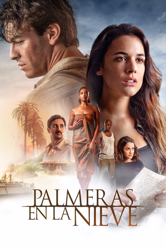 Póster de Palmeras en la nieve