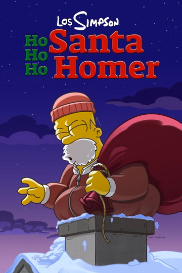 Póster de (Ho Ho Ho) Santa Homer