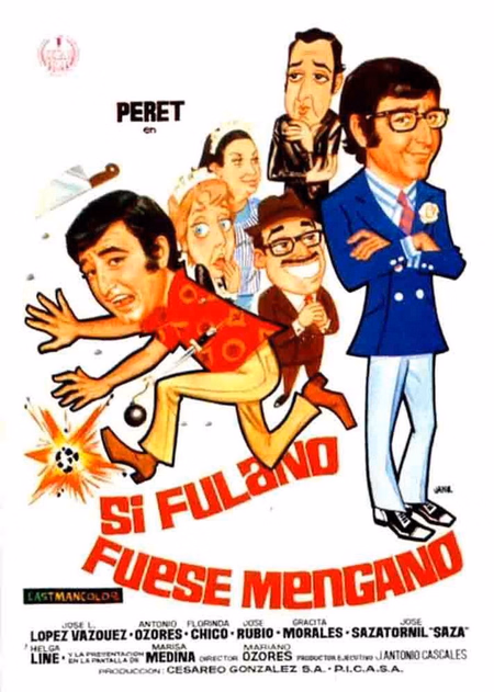 Póster de la película Si Fulano fuese Mengano