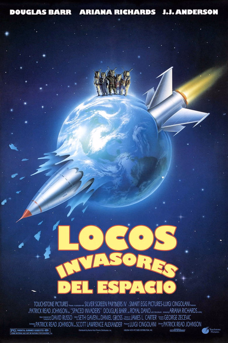 Póster de la película Locos invasores del espacio