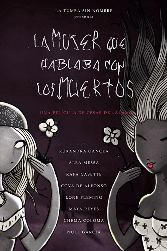 Póster de La mujer que hablaba con los muertos