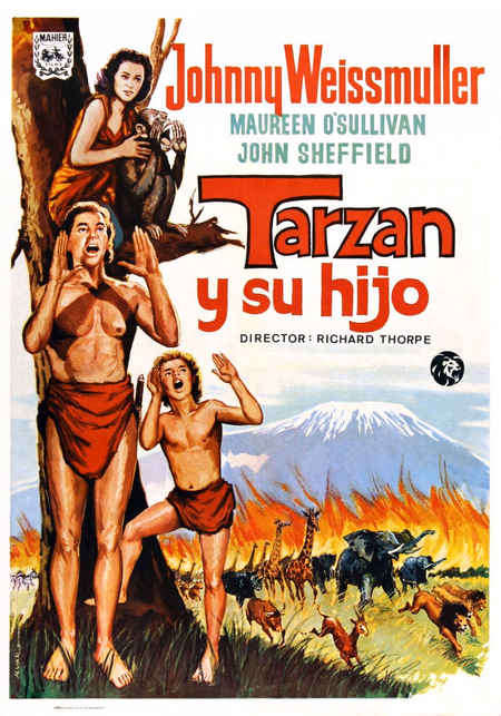 Póster de la película Tarzán y su hijo