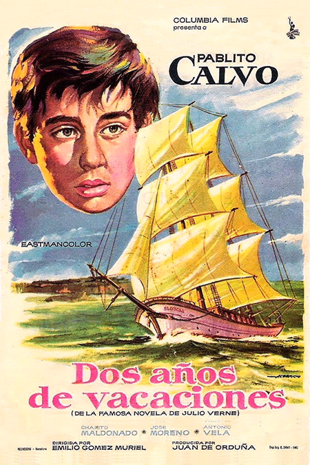 Póster de la película Dos años de vacaciones