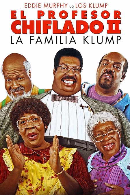 Póster de la película El profesor chiflado II: La familia Klump