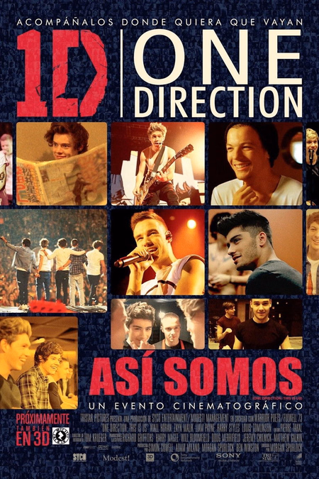 Póster de la película One Direction: This Is Us