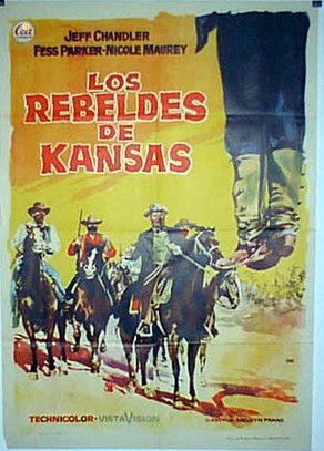 Póster de la película Los rebeldes de Kansas