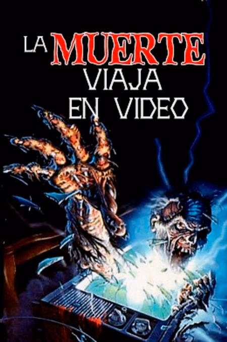 Póster de la película La muerte viaja en vídeo